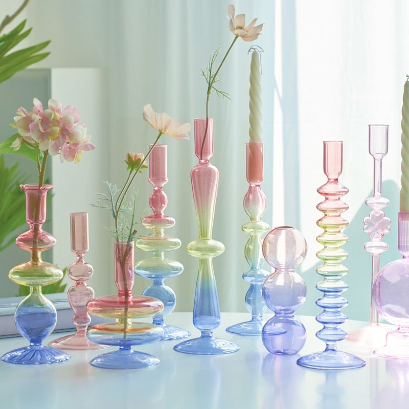 It's a Rainbow Glass Candle Holder - Image 5