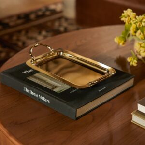 Gold Steel Tray - Gold
