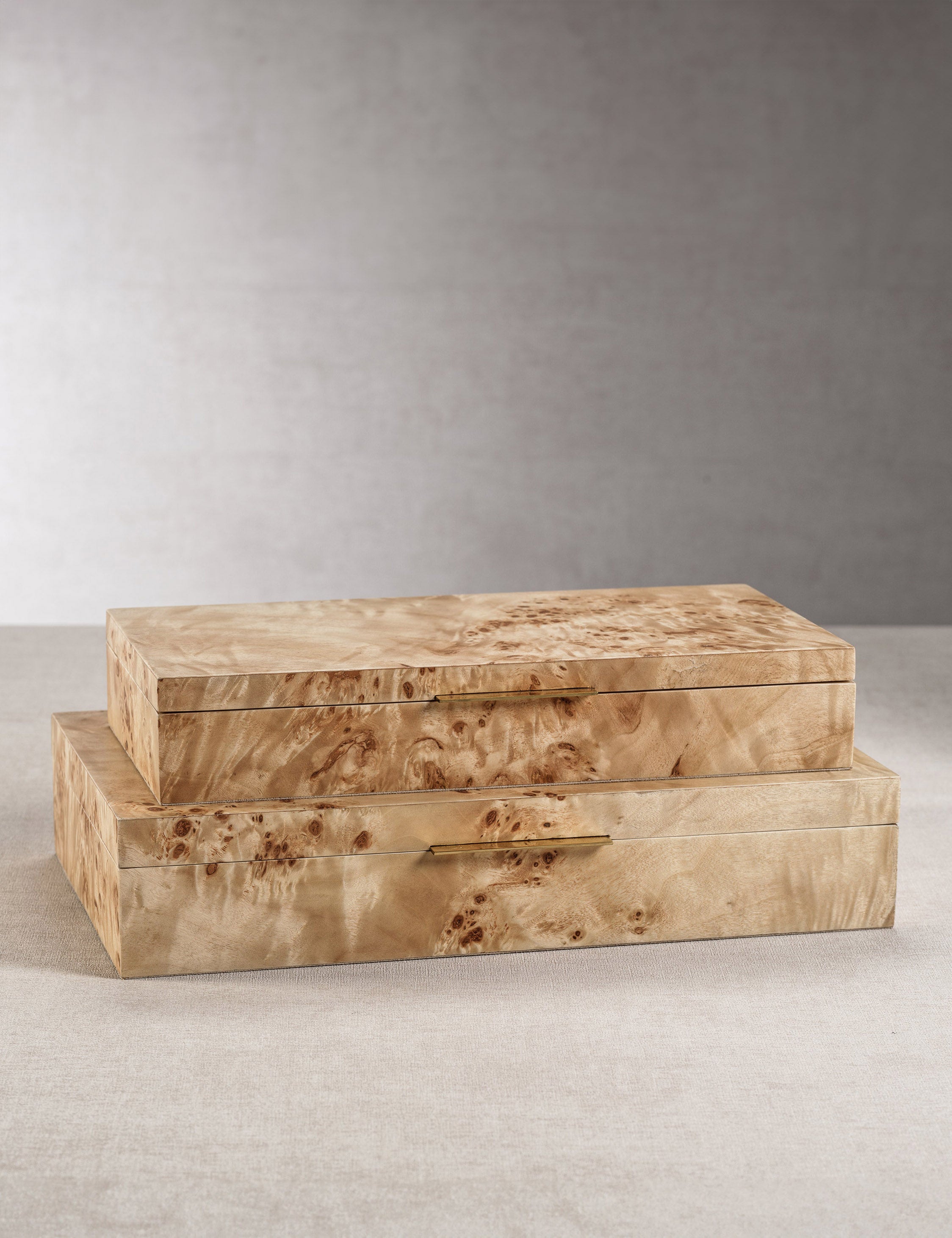 Wood Cotton Box - Burlwood - Image 5