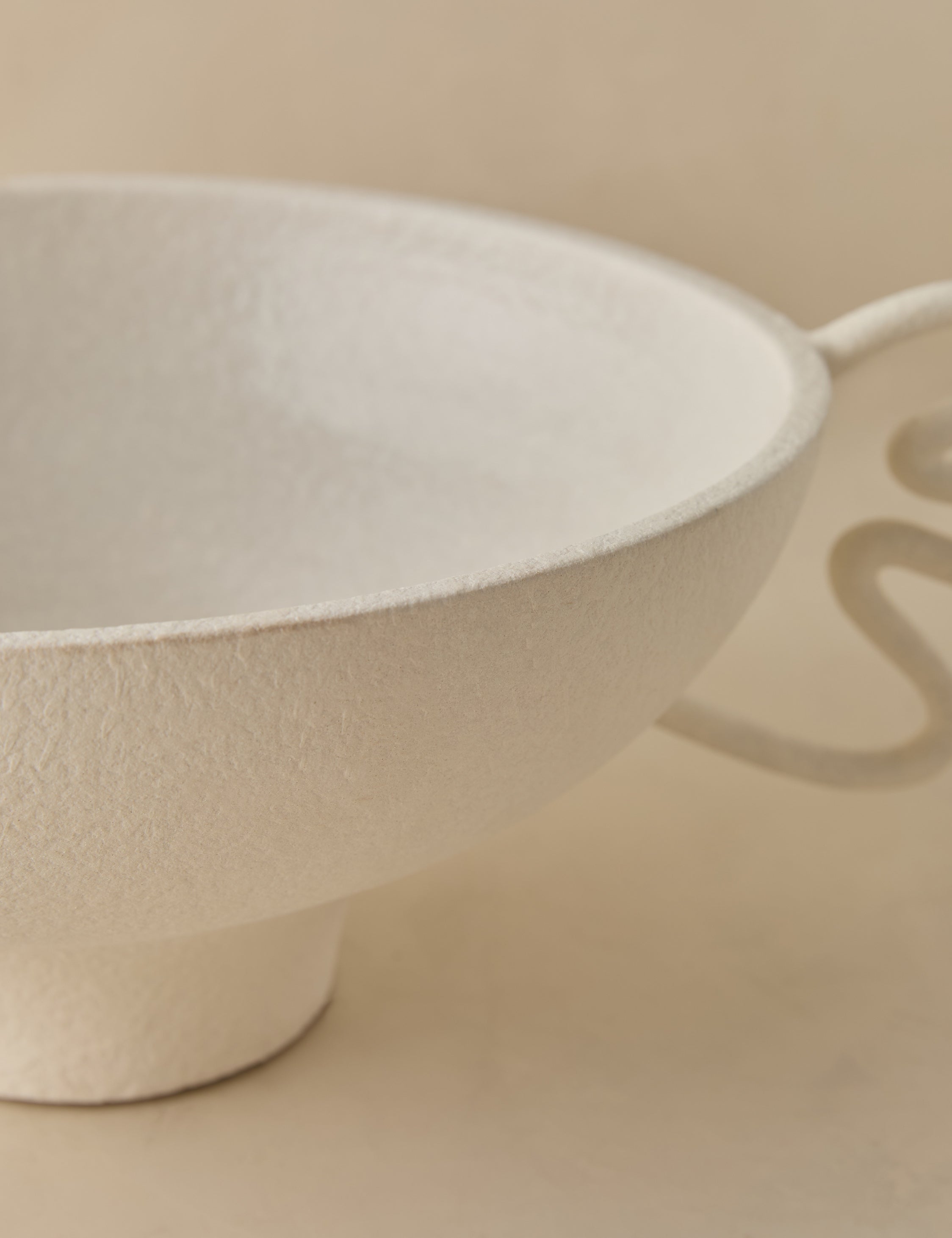 Sculptural Modern Ivory Bowl - Ivory - Image 12