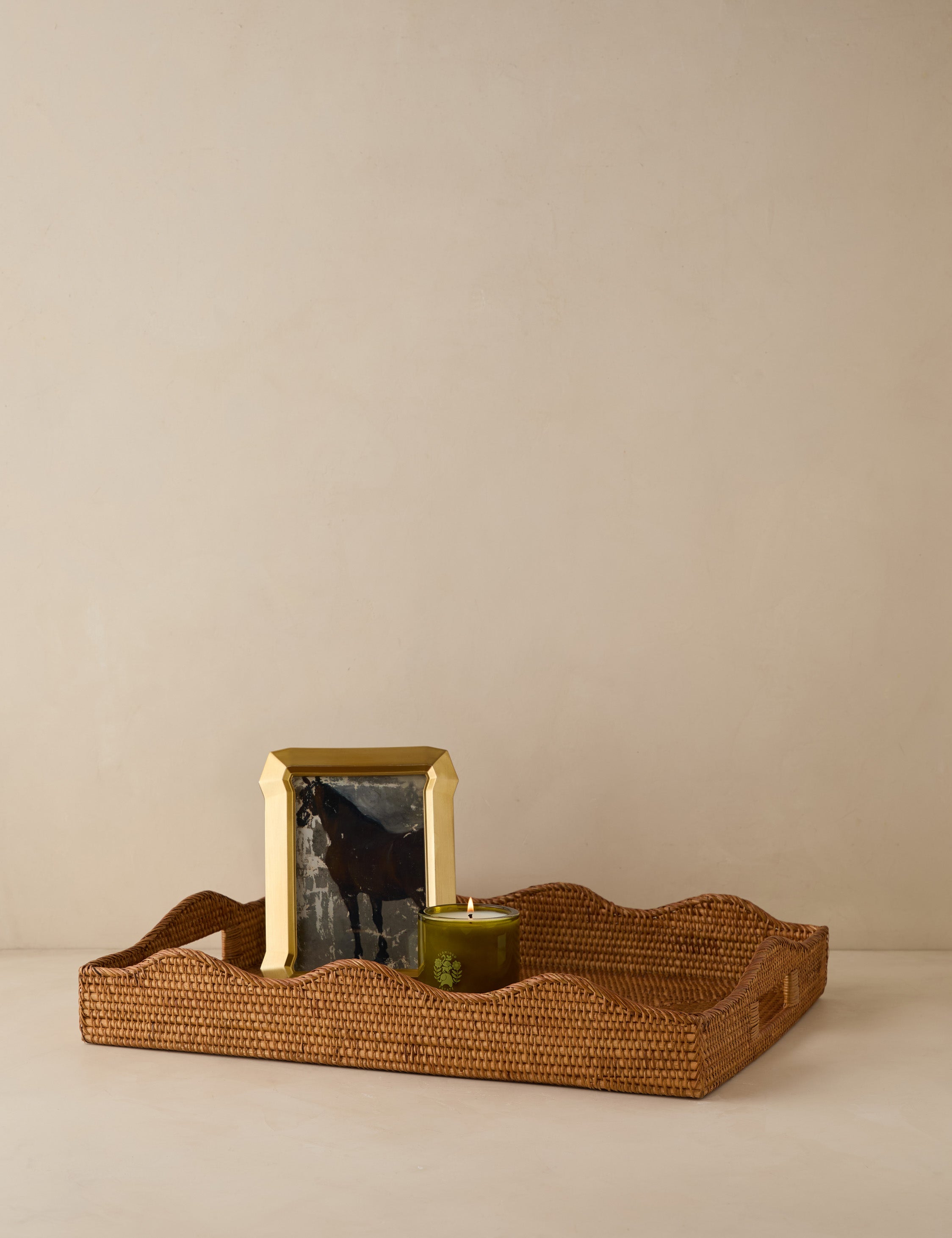 Organic Rattan Tray - Natural - Image 7