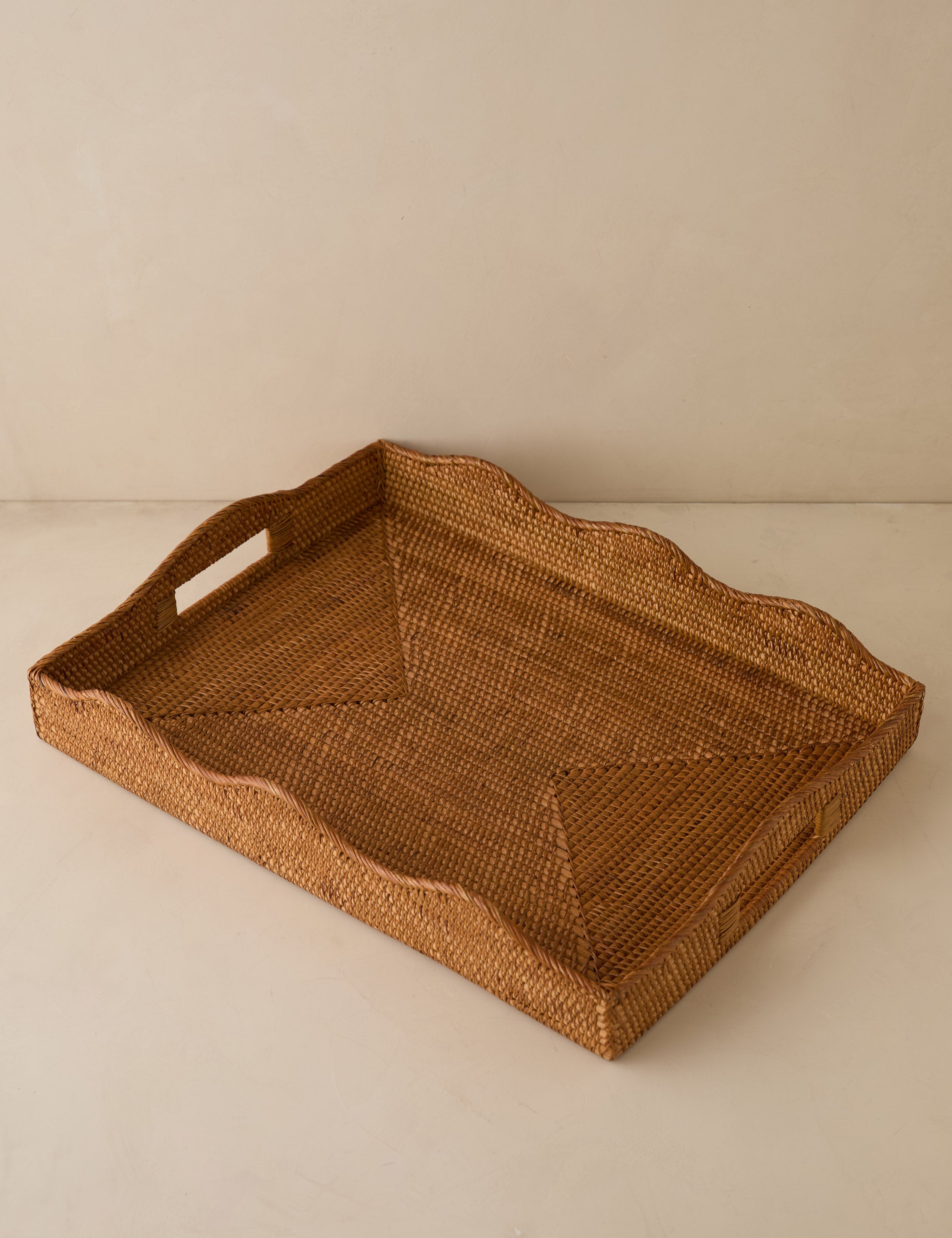 Organic Rattan Tray - Natural - Image 9