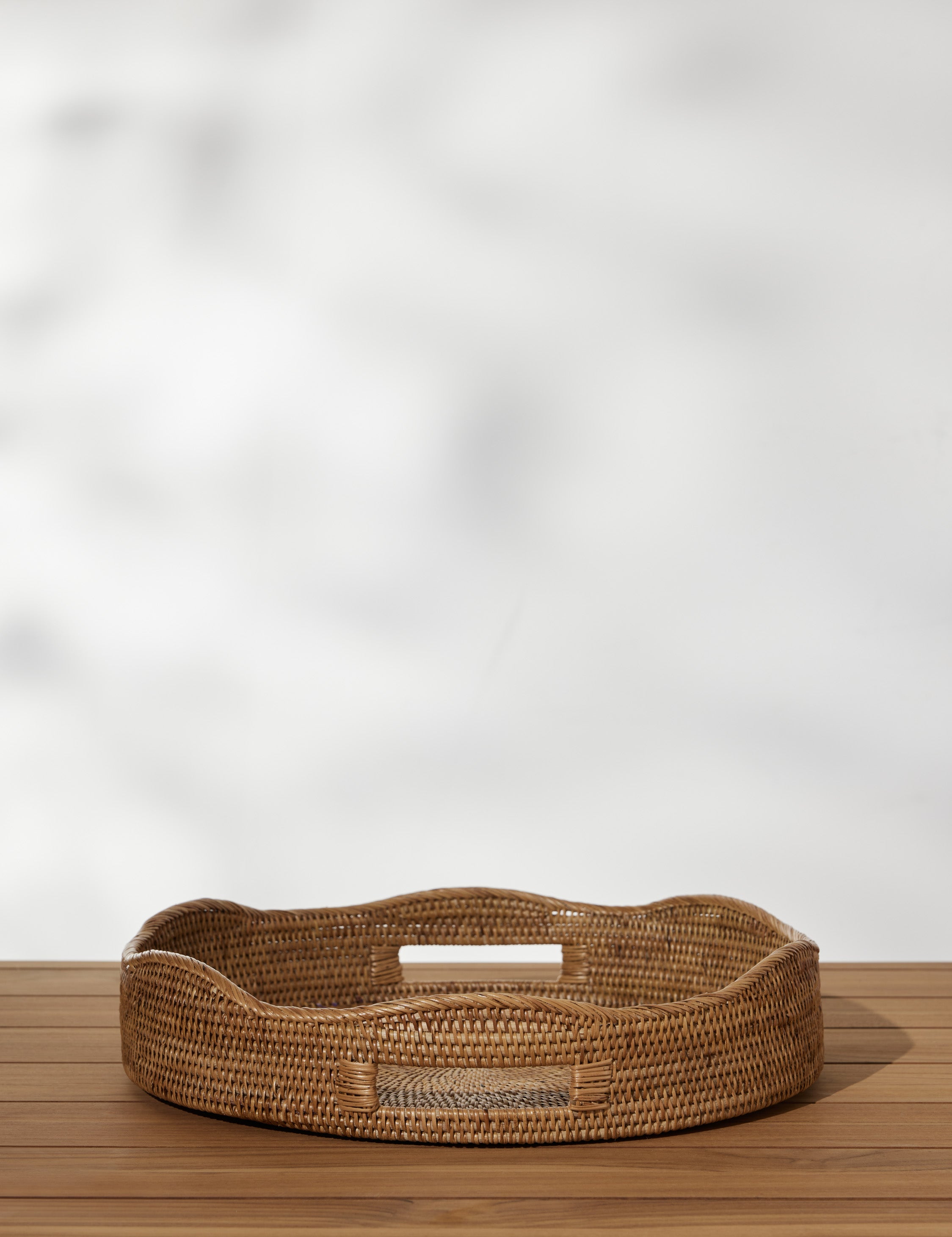 Organic Rattan Tray - Natural - Image 3