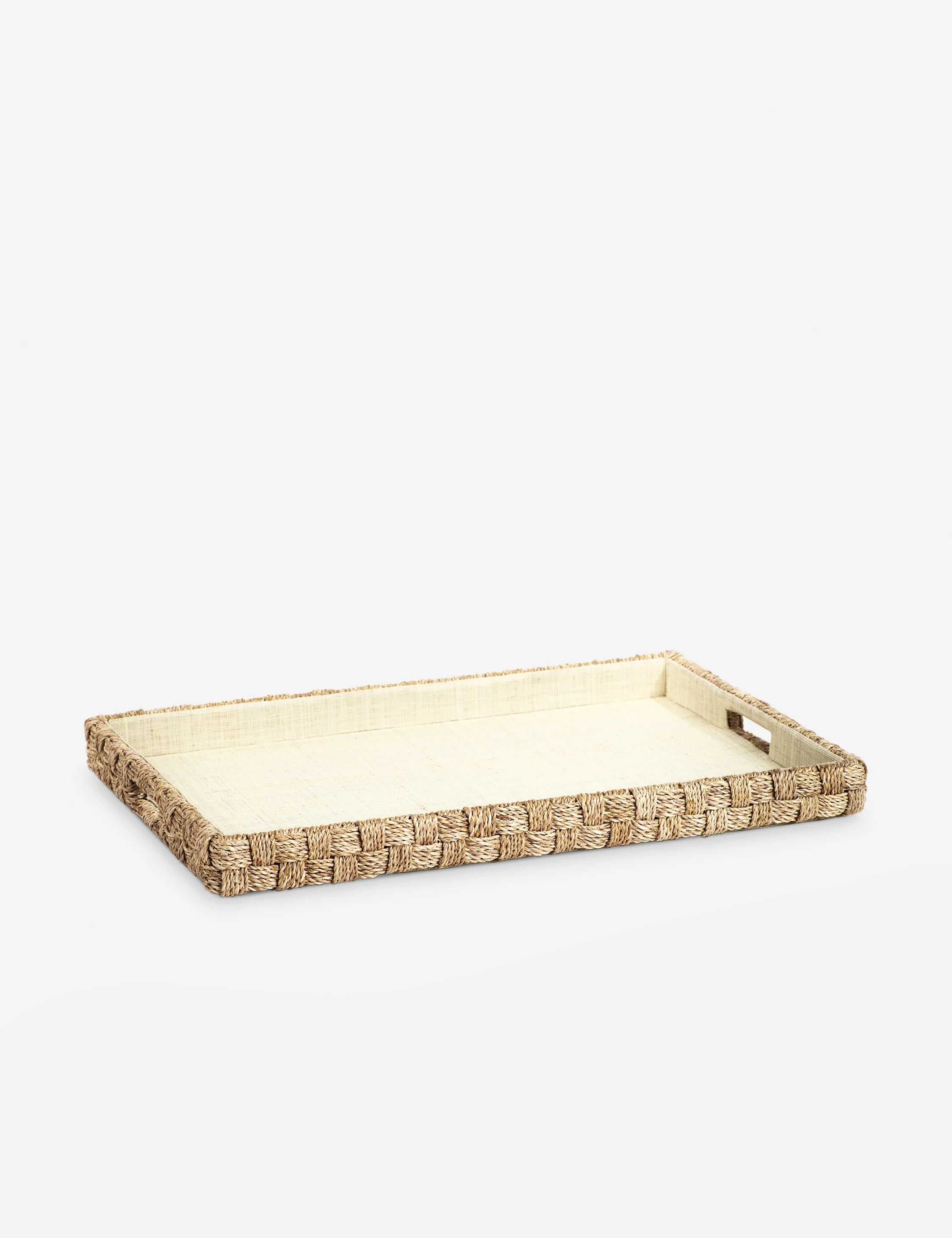 Woven Organic Tray - Natural