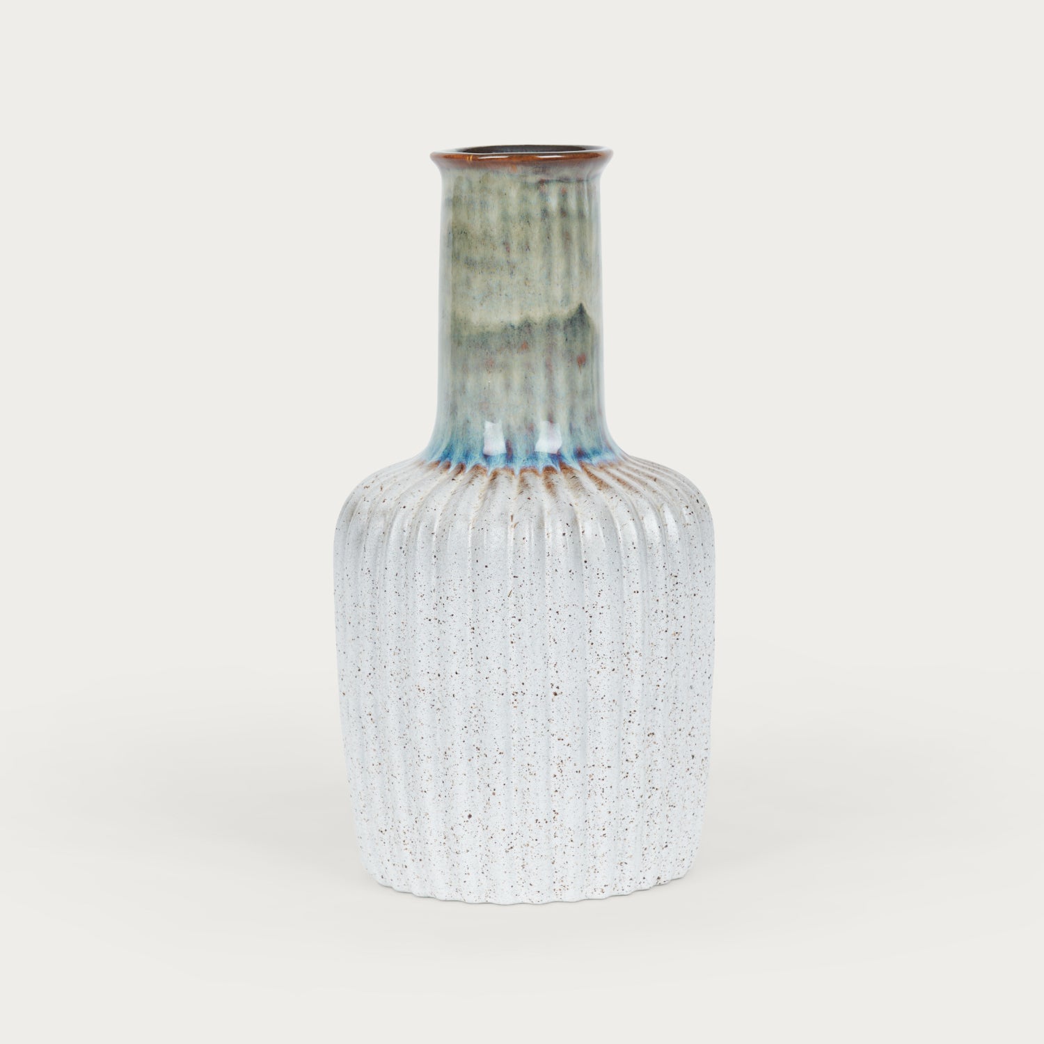 Sculptural decorative vase styled within a modern interior