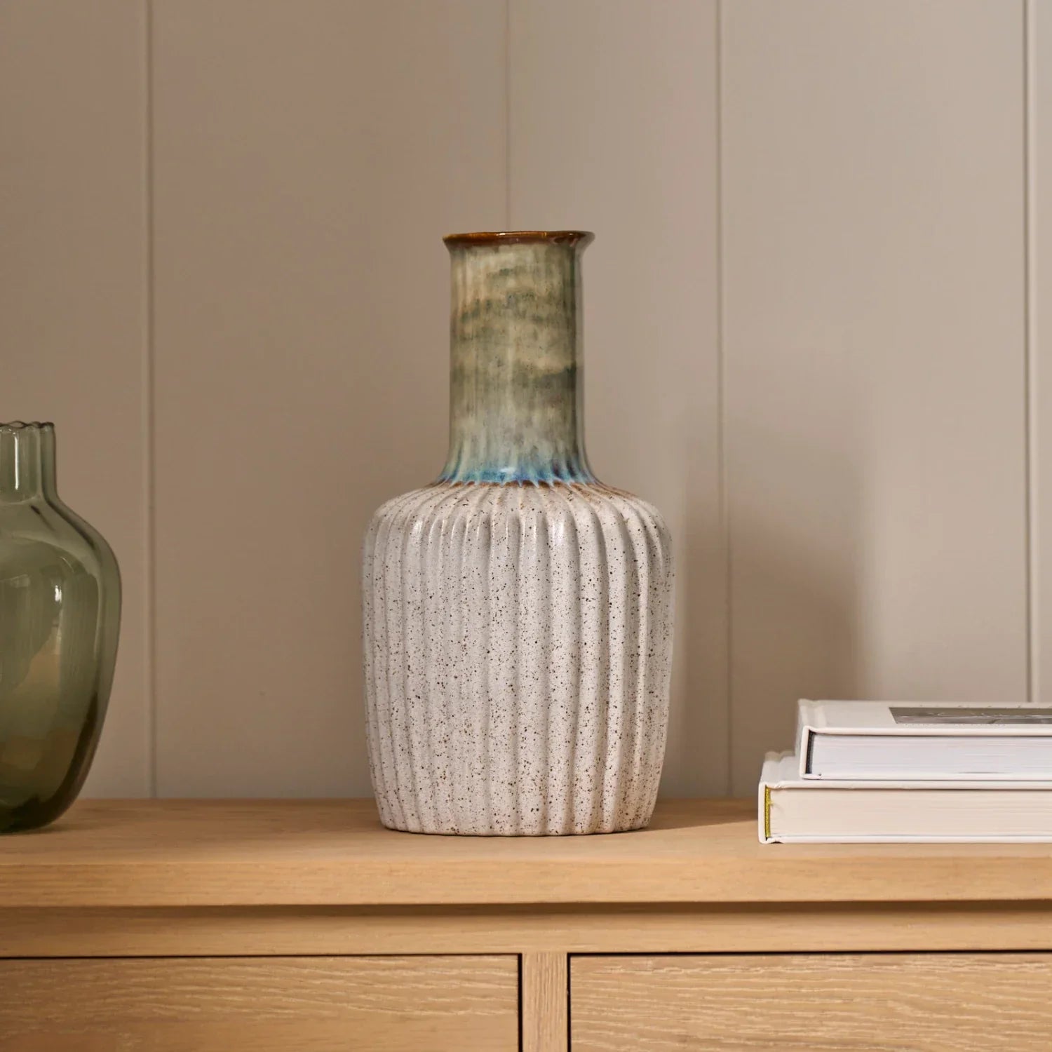 Potterne Vase, Tall - Blue